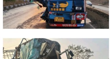 हरीश्चंद्री येथे भरधाव टेम्पोची ट्रकला समोरासमोर धडक; १९ वर्षीय युवक ठार.