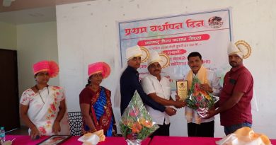 महाराष्ट्र गौरव सन्मान सोहळ्यात डॉ. मंदार माळी यांचा ‘आयडल ऑफ महाराष्ट्र 2026’ पुरस्काराने गौरव