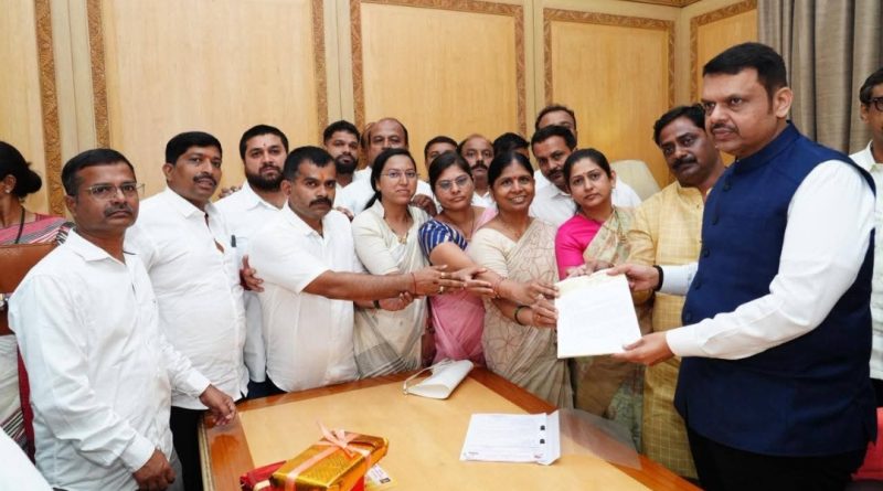 नसरापूर प्रकरणात आरोपीवर तात्काळ कठोर कारवाईची मागणी; मुख्यमंत्री Devendra Fadnavis यांना निवेदन